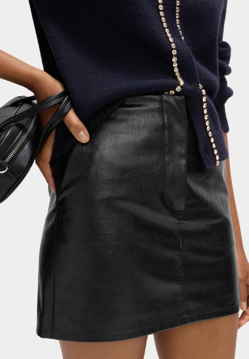 Closet London Petite - Mini-jupe plissée - Noir