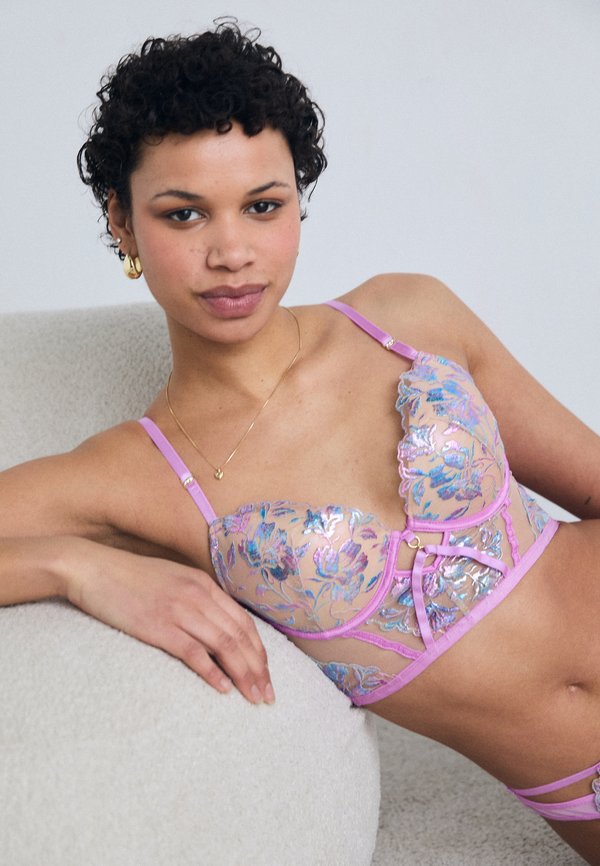 EUPHORIC PADDED CORSET - Underwired bra - lilac4