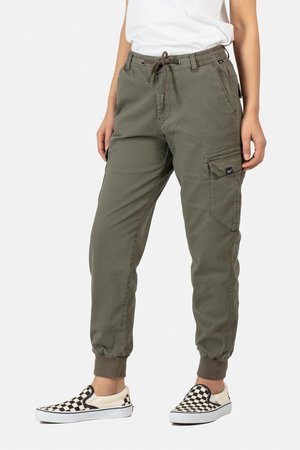 Reell REFLEX RIB - Pantalones cargo - olive