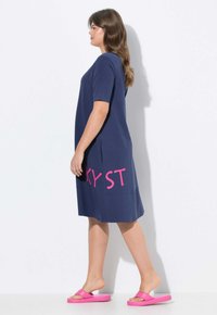 LAURASØN Vestito di maglina - navy blue