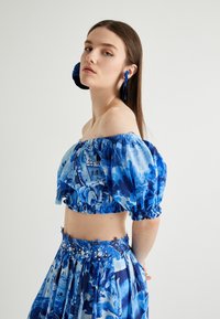 Koton CROP niebieski
