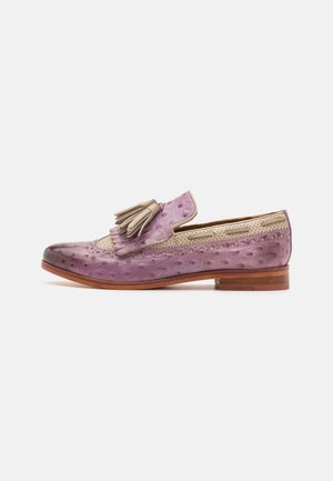 SELINA 3 - Pantofi slip-on - light purple/rich tan/natural