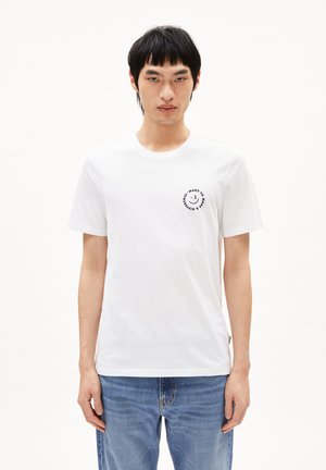 JAAMES SMILEY - Print T-shirt - white