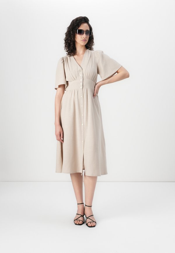 JDYNORA MIDI DRESS - Shirt dress - overcast4