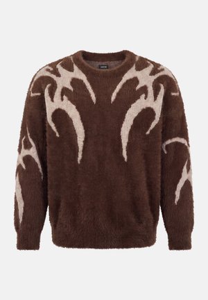 YOURTURN by Zalando, TRIBAL UNISEX - Pullover - brown