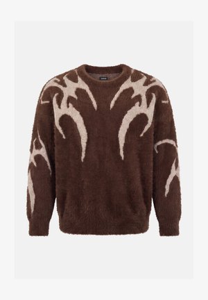 YOURTURN by Zalando, TRIBAL UNISEX - Pullover - brown