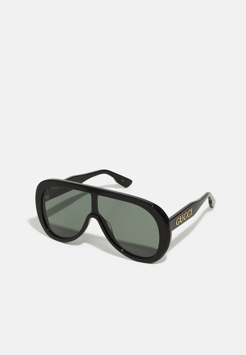 Gucci - GG AVIATOR ACETATE SUNGLASSES UNISEX - Napszemüvegek - black/grey, Nagyítás