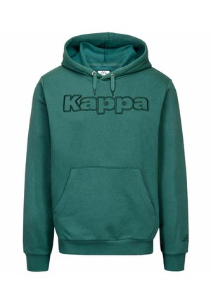 Felpa con cappuccio - green jasper