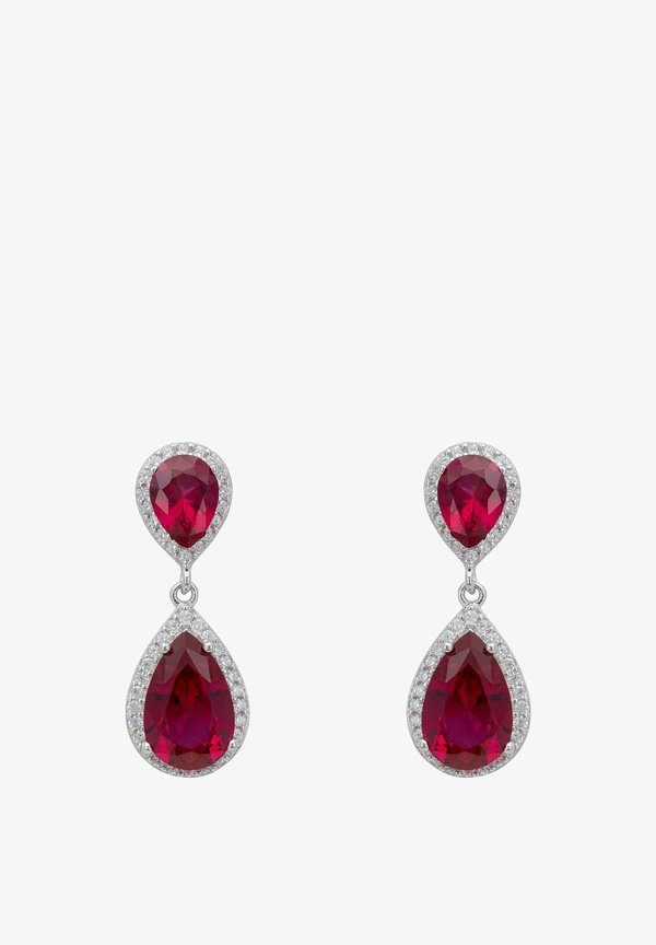ODETTE TEARDROP RUBY - Earrings3