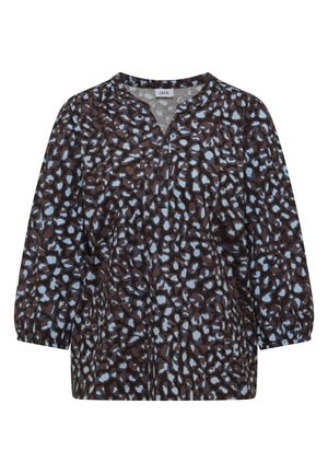 Cecil, 3/4-ARM SHIRT IM TUNIKA-LOOK - Langarmshirt - raw chocolate brown