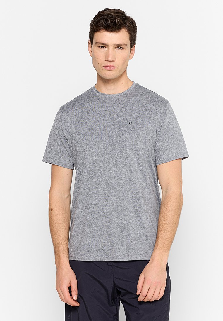 Calvin Klein Golf T-shirt basic grijs Calvin Klein Golf T-shirt basic grijs