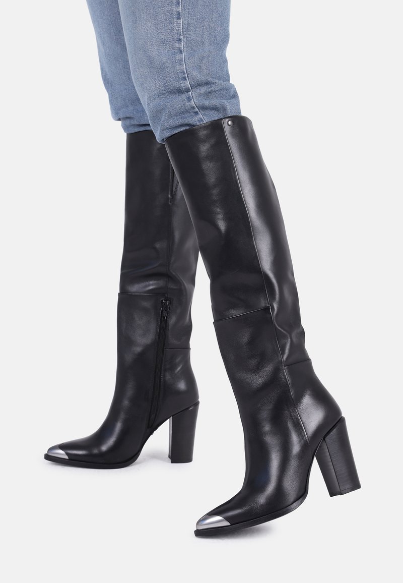 Bronx Cowboy Bronx Stiefel Schwarz Absatz Cm Bronx NEW AMERICANA