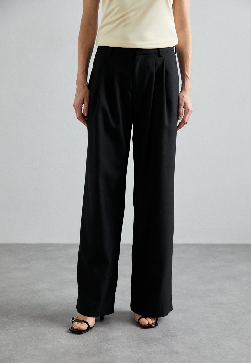 Won Hundred - CAMILLE - Pantalon classique - black, Agrandir