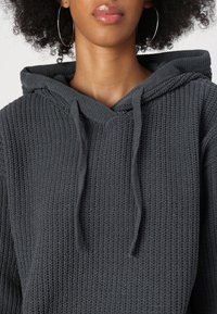 Vero Moda VMNEAT HOOD - Sweat à capuche - asphalt