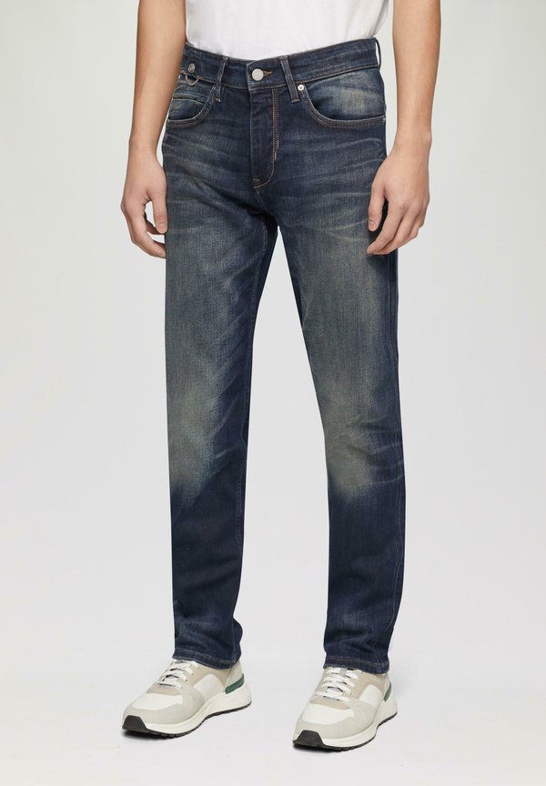 NELIO MID RISE - Jeans Straight Leg - blau