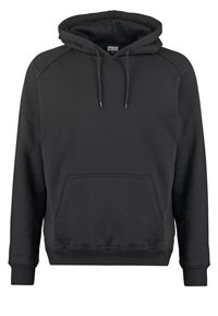 BLANK HOODY - Kapucni - black