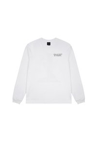 BOILER ROOM NO POSERS - Long sleeved top - off white