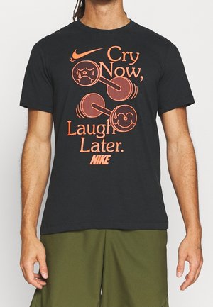 T-Shirt print - black