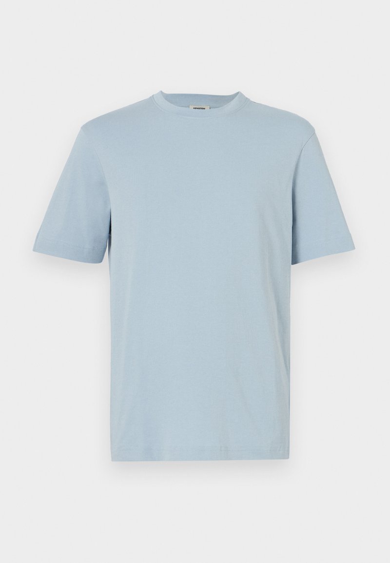 drykorn T-shirt basic lichtblauw denim