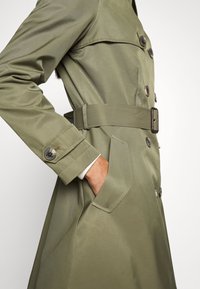 Lauren Ralph Lauren LINED COAT - Gabardina - olive