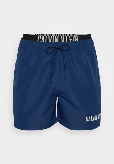 MEDIUM DOUBLE - Short de bain - signature navy