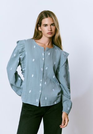 Blusa - verde tila