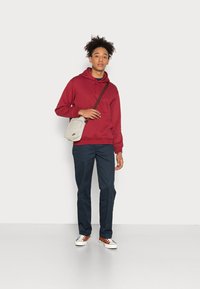 Weekday STANDARD HOODIE - Sweatshirt com capuz - dark red