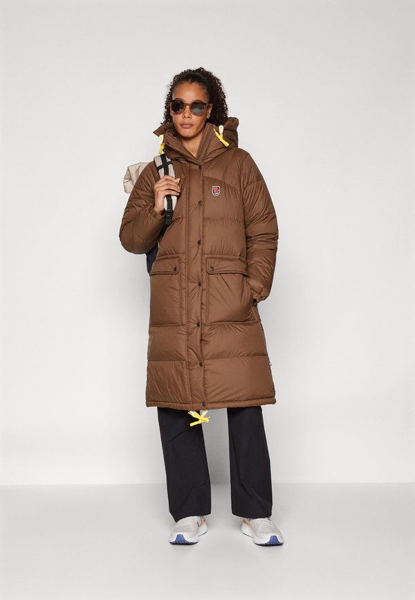EXPEDITION LONG DOWN PARKA W - Down coat - dark oak4