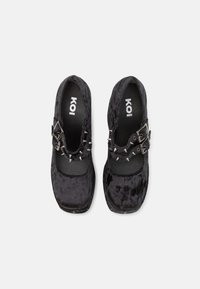 Koi Footwear LADY MENACE GRUNGE CRUSHED - Plateaupumps - black