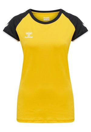 CORE  STRETCH  - Sport T-Shirt - blazing yellow