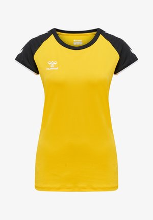 CORE  STRETCH  - Sport T-Shirt - blazing yellow