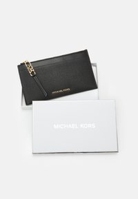 MICHAEL Michael Kors EMPIRE ZIP CARD CASE - Portafoglio - black