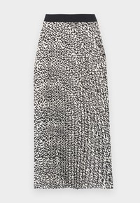 COMMERCIAL  - Pleated skirt - black