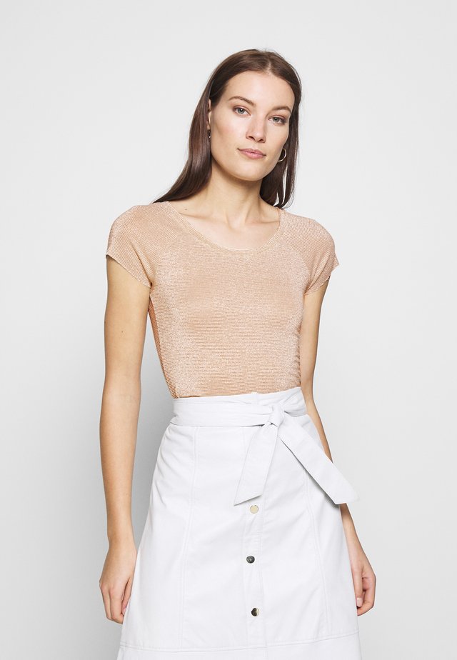 VALENE STRIPED - T-shirt med print - feather