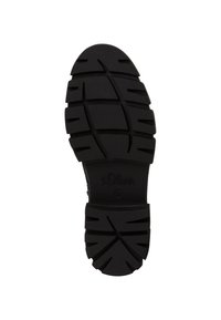 s.Oliver Stivaletti con plateau - black