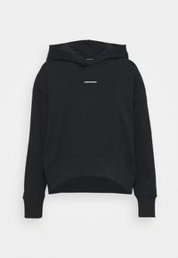 Calvin Klein Jeans MICRO BRANDING  - Jersey con capucha - black