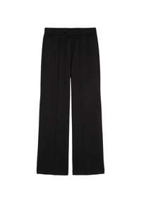 Marc O'Polo DENIM DRAPY WIDE JOGGER - Tepláky - black