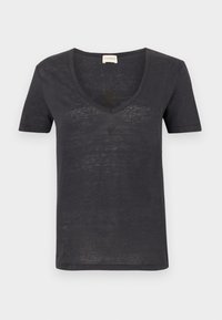 V NECK - Pamata T-krekls - dark blue