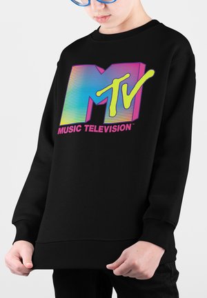 Henry Tiger MTV FLUORESCENT - Mikina - black