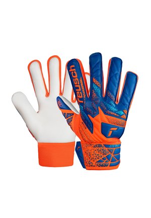 ATTRAKT STARTER - Guantes de portero - shocking orange blue