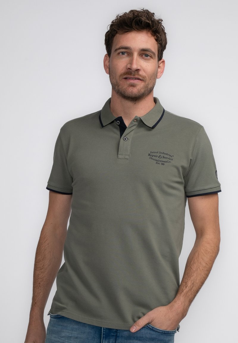 Petrol Industries Polo - dark sage
