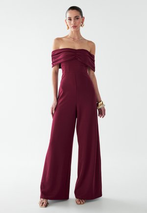 Overal - burgundy