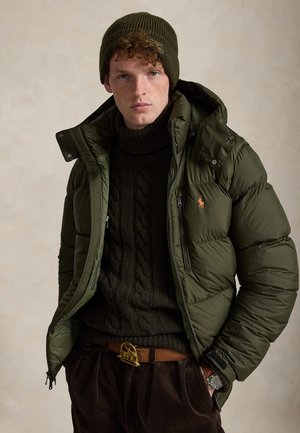 Polo Ralph Lauren THE GORHAM DOWN JACKET - Μπουφάν με πούπουλα - company olive