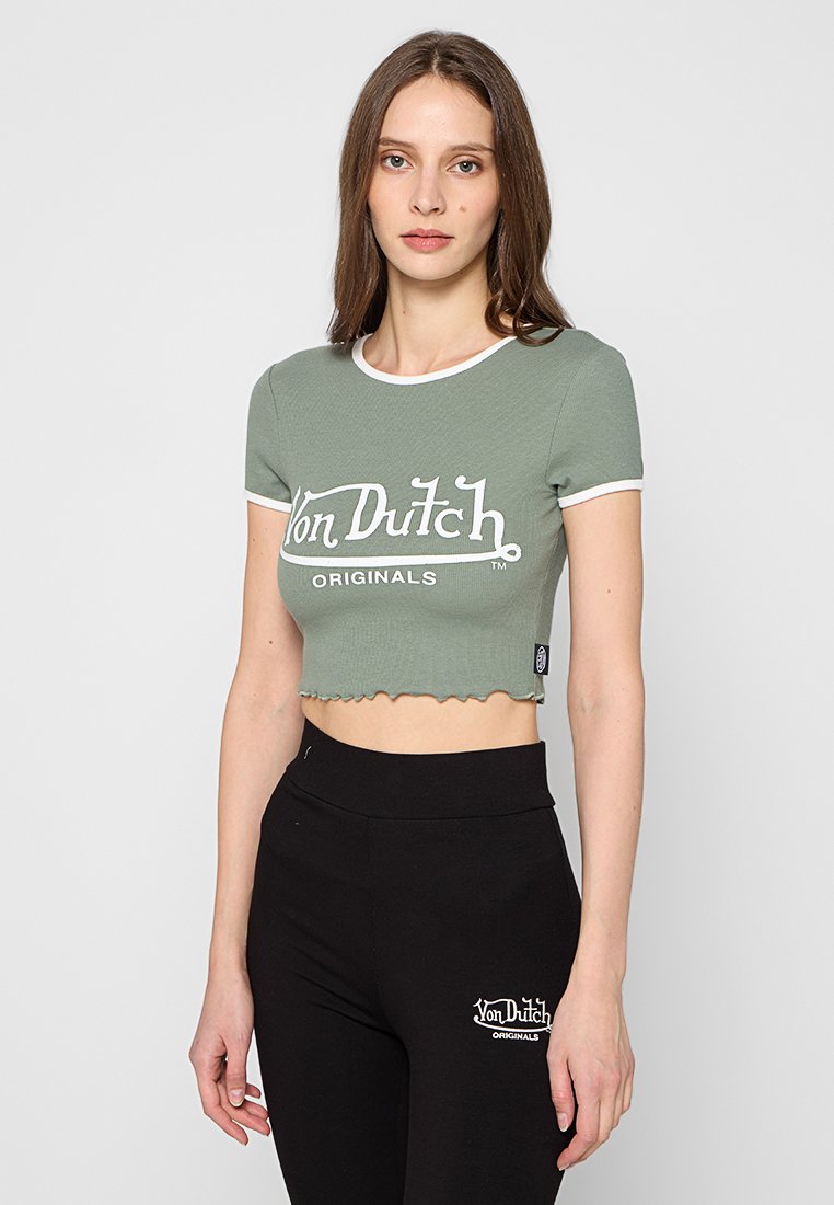 Von Dutch T-shirt print groen Von Dutch T-shirt print groen