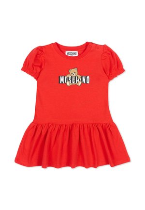 Vestito di maglina - red