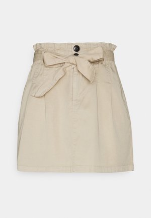 Jupe trapèze - beige