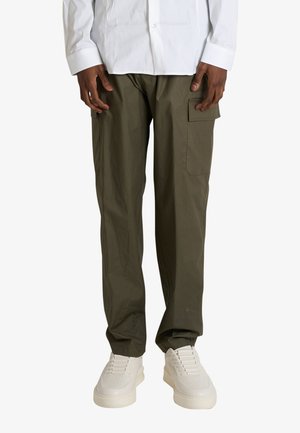 Low Brand, TROUSER - Pantaloni cargo - dark green