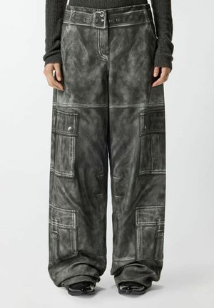 Pantaloni cargo - grigio