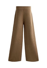 KNIT STRAIGHT-LEG - Broek - brown