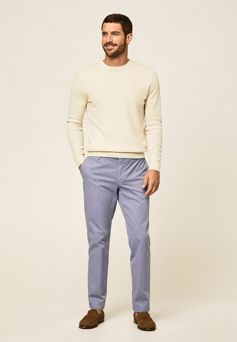 Hackett London Chino blauw